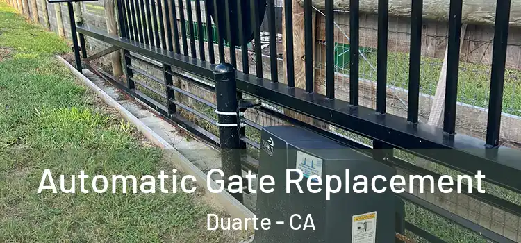 Automatic Gate Replacement Duarte - CA