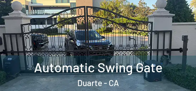 Automatic Swing Gate Duarte - CA