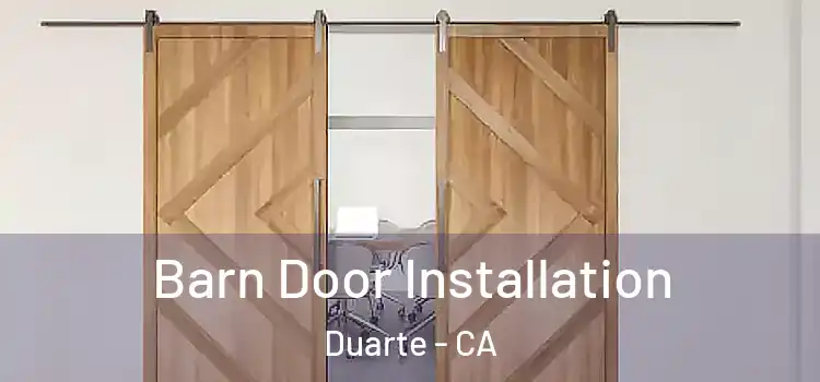 Barn Door Installation Duarte - CA