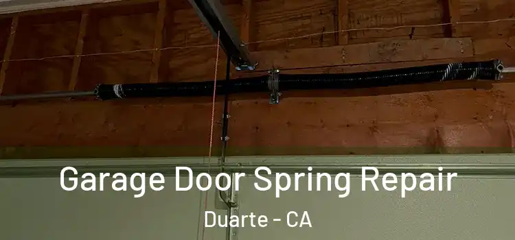  Garage Door Spring Repair Duarte - CA
