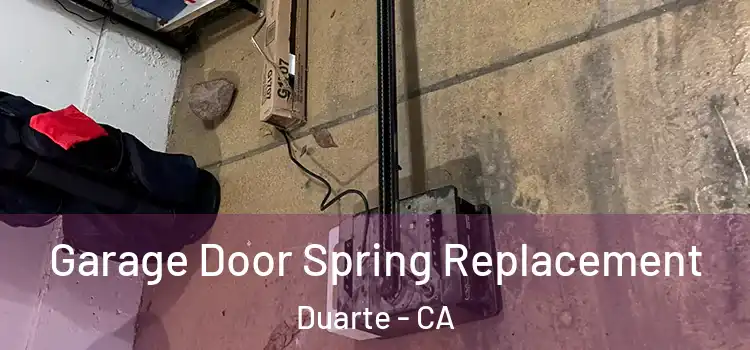  Garage Door Spring Replacement Duarte - CA