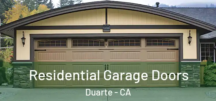  Residential Garage Doors Duarte - CA