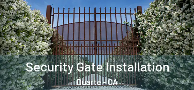 Security Gate Installation Duarte - CA